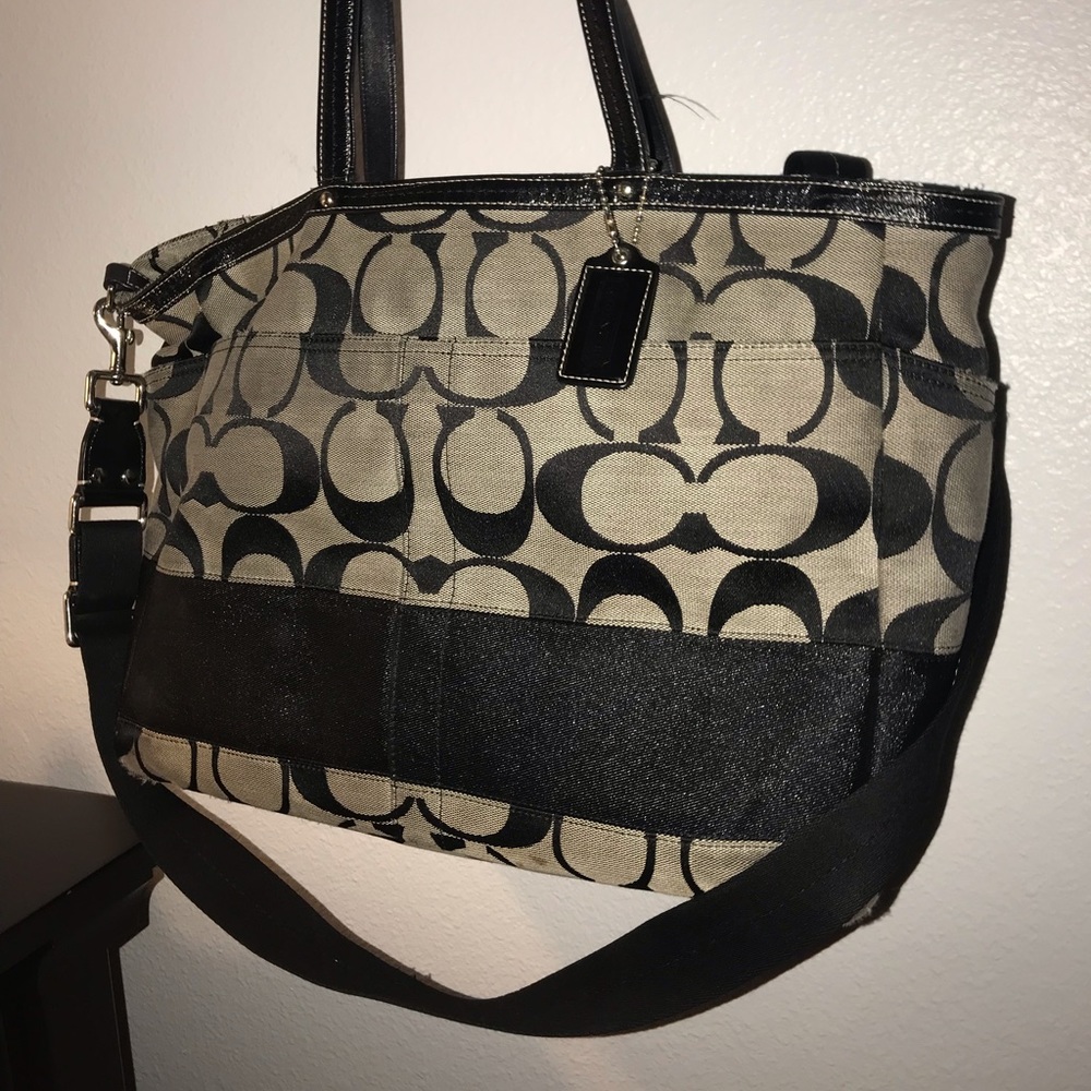 BLACK COACH BAG